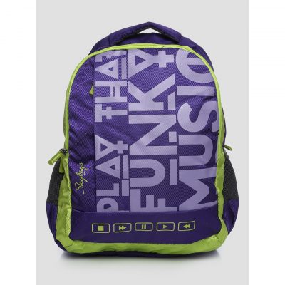 Skybags New Neon 12 School Bag (H) purple – 32 liters